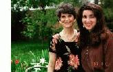 Pietrina and Maria on Paseo Del Rey -- May 1997