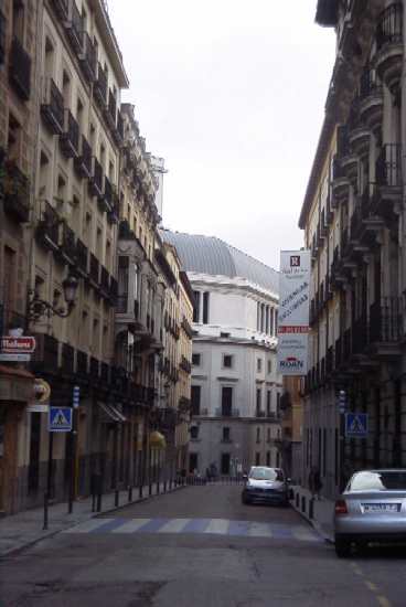 Looking toward the opera house