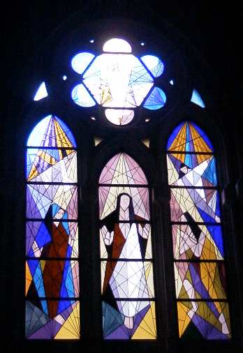 Stained glass window