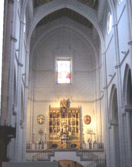 The gold altarpiece