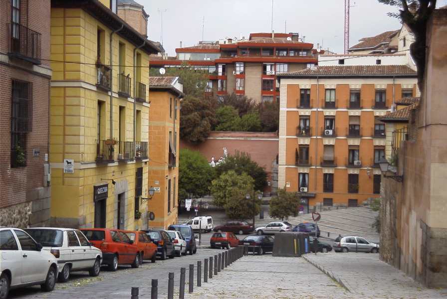 Madrid -- typical street near Calle Mayor